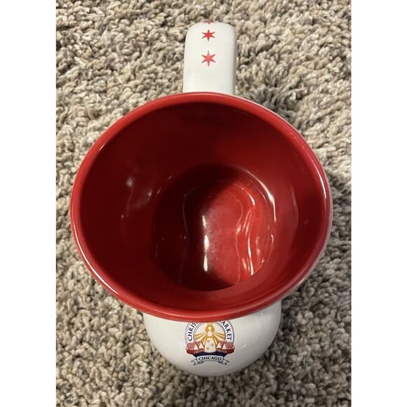 Christkindlmarket 2015 Chicago 20th Anniversary Christmas Market Boot Mug Cup - Picture 6 of 7